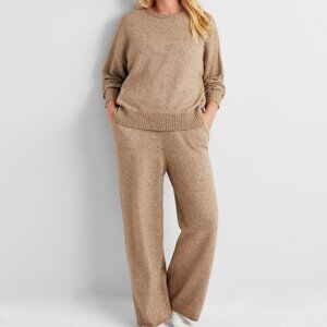 #167 State of Day Women's Indulge & Rest Sweater Loungewear BOTTOMS